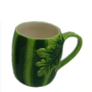 Personalizada mesa de cerámica decorativa sandía fruta forma taza <span class=keywords><strong>para</strong></span> el regalo - Product Image 3