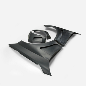 สำหรับ BMW F22 Manhart สไตล์กว้างไฟเบอร์กลาสด้านหน้า Fender 4PCS - Product Image 4