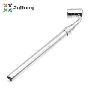 10-150 psi Jauge d'air à tête pivotante à grand alésage Jauges de pression des pneus Tige en laiton chromé Glissière en aluminium/Glissière en nylon 1000 <span class=keywords><strong>Kpa</strong></span> - Product Image 2