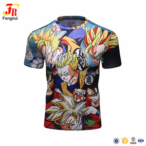 Nueva llegada de <span class=keywords><strong>Dragon</strong></span> <span class=keywords><strong>Ball</strong></span> <span class=keywords><strong>Z</strong></span> <span class=keywords><strong>ropa</strong></span> Goku Vegeta 3D Anime Fitness camisetas - Product Image 3