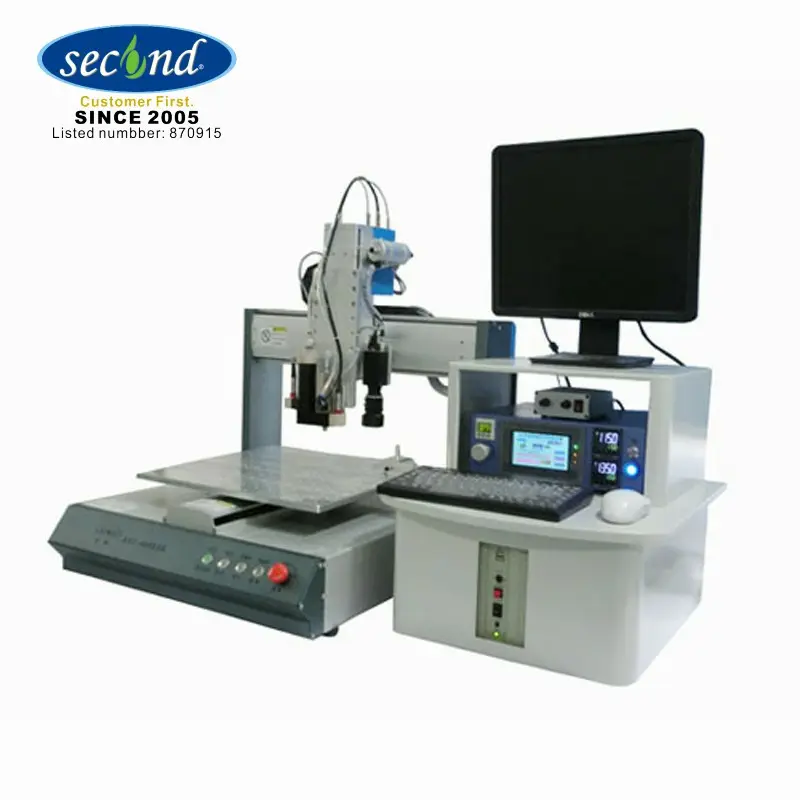 SEC-500EDSP bàn độ chính xác cao CCD trực quan pha chế robot glue dispenser với CE cấp giấy chứng nhận