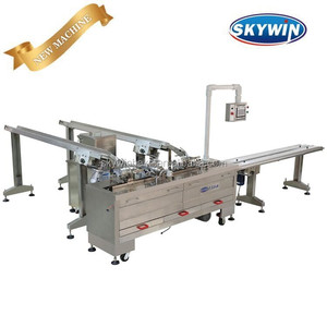 Hohe geschwindigkeit zwei gassen 3 + 2 schokolade sandwich keks, der maschine - Product Image 3