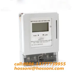 HOSSONI LCD显示器预付费KWH (千瓦时) 电表，DDSY 7171 30(100)A，高质量，价格优惠