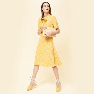 <span class=keywords><strong>Vestido</strong></span> de hadas de impresión <span class=keywords><strong>amarillo</strong></span> <span class=keywords><strong>vestido</strong></span> de mujer de manga larga casual <span class=keywords><strong>vestido</strong></span> de moda - Product Image 1