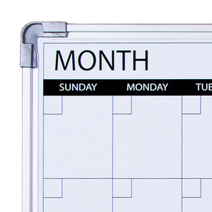 Vendita calda magnetica mensile calendario lavagna dry erase lavagna in telaio in alluminio - Product Image 2