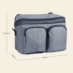 Logo personnalisé Bébé Sac de Couche-Culotte Durable Sac À Langer Organisateur Pochettes Voyage Poussette Sac Bébé <span class=keywords><strong>Bebe</strong></span> Mochila Bolsos Petit QUANTITÉ MINIMALE DE COMMANDE 2022 - Product Image 2