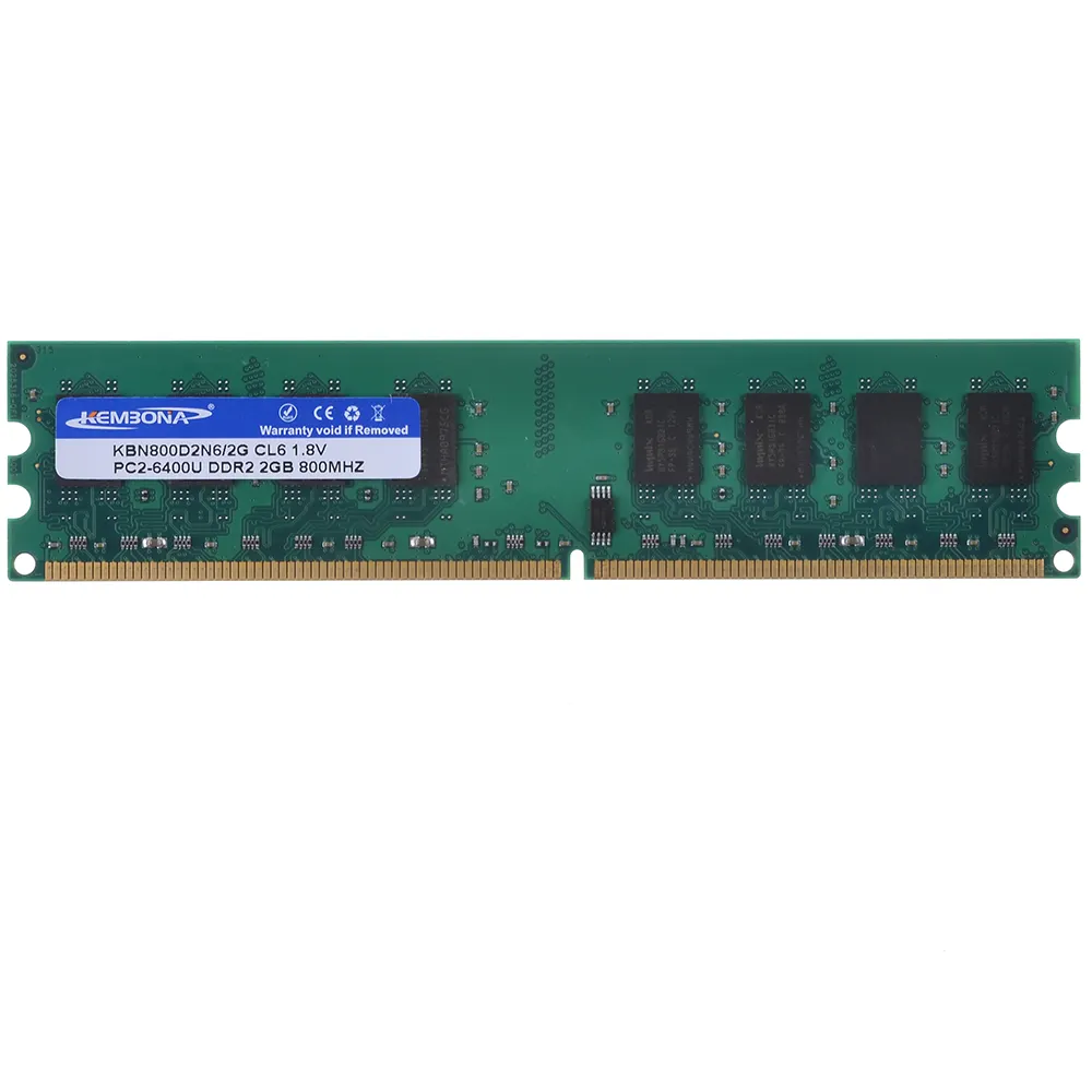 ODM Ddr2 1Gb 2Gb 800 Mhz Pc 6400 Ddr 2 Ram หน่วยความจำสำหรับเดสก์ท็อป