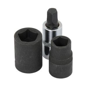 3 pcs 1/2 pollici Pentagono Esagonale A <span class=keywords><strong>Brugola</strong></span> Freno Presa Bit <span class=keywords><strong>Set</strong></span> - Product Image 1