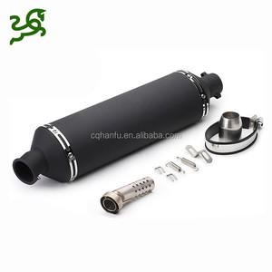 Tubo de silenciador de escape alargado para motocicleta Motocross, para CB400 TMAX500 TMAX 500 <span class=keywords><strong>ER6N</strong></span> - Product Image 2
