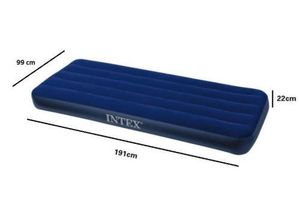 <span class=keywords><strong>INTEX</strong></span> 64757 99cm * 1,91 m * 22cm cama Camping viaje uso clásico Downy Airbed <span class=keywords><strong>inflable</strong></span> cama de aire colchón - Product Image 2