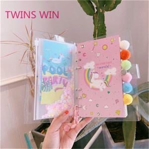 Kids Cartoon Unicorn Portable Notepad Notebook Creative <strong>Book</strong> 1407 - Product Image 2
