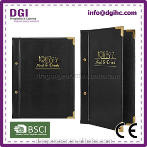 <span class=keywords><strong>Hotel</strong></span> <span class=keywords><strong>restaurante</strong></span> equipo elegante menú Carpeta de cuero para <span class=keywords><strong>la</strong></span> <span class=keywords><strong>venta</strong></span> - Product Image 2