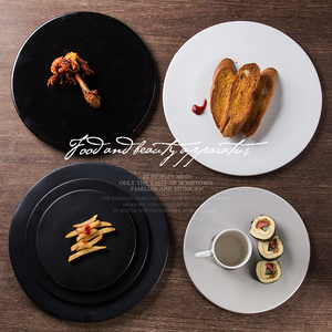 Haute qualité ronde petit déjeuner <span class=keywords><strong>dessert</strong></span> plat <span class=keywords><strong>chine</strong></span> assiette en porcelaine - Product Image 5