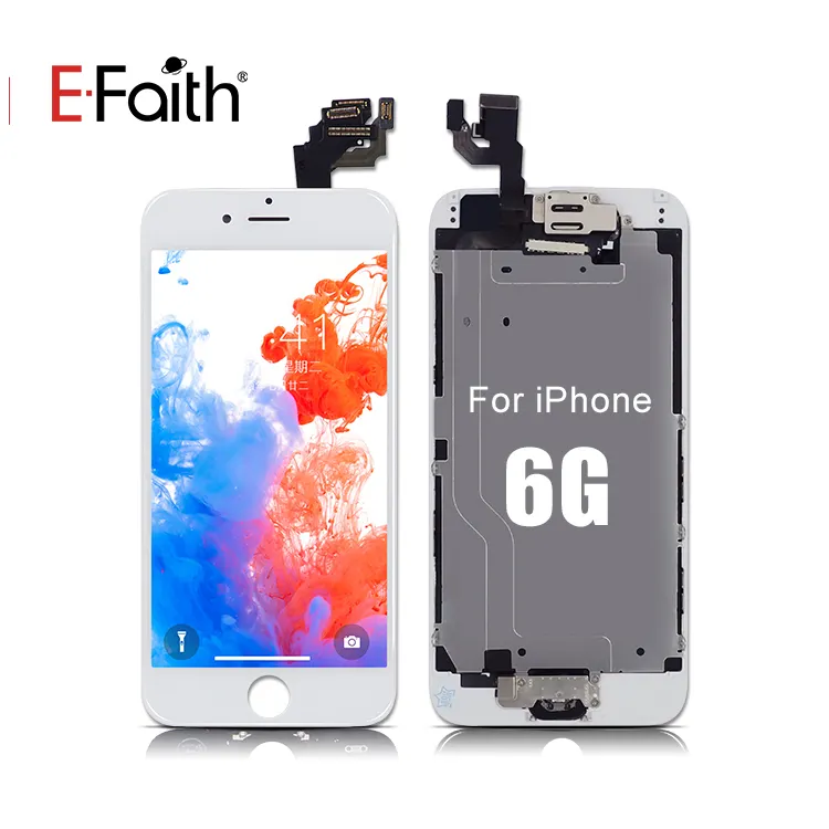 Factory Cell Phone Parts TFT Full Assembly for iPhone 6 Screen In Bulk