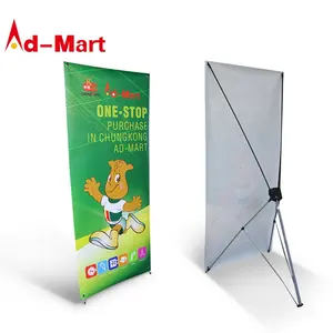 Hot sale display X banner stand outdoor stand 60*160cm high quality x stand