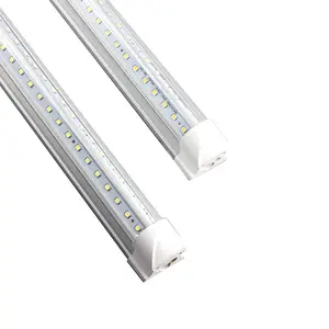 Aluminum Fixture LED Lighting 1200mm 4ft 18w 23w with Frosted Cover PC Integrated LED Tube Light T8 Lamp