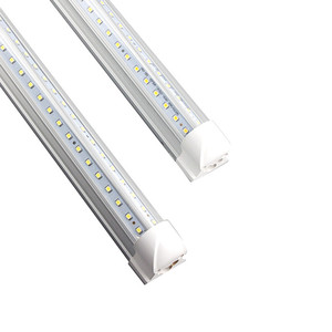 Aluminum Fixture LED Lighting 1200mm 4ft 18w 23w with Frosted Cover PC Integrated LED Tube Light T8 Lamp