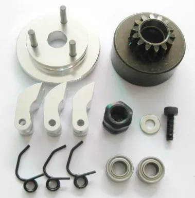 RC Clutch Bell Gear Flywheel Assembly & Shoes Springs Gas Engine set N10239B