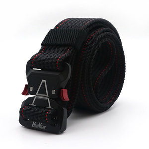 Bán nóng tùy chỉnh 3.8cm ngoài trời Mens Nylon Webbing vành đai với phát hành nhanh chóng khóa - Product Image 1