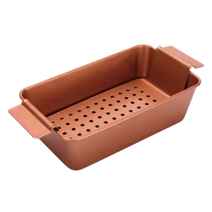 K-3513-CP PERFEKTES MEATLOAF PAN SET MIT KUPFER