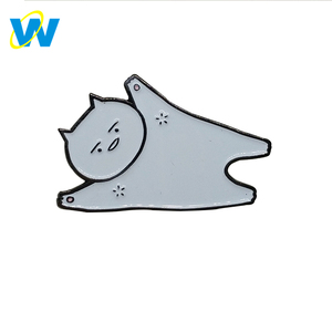 Fabricante de China en forma de gato coleccionable enaeml pin hong kong Pines de solapa - Product Image 1