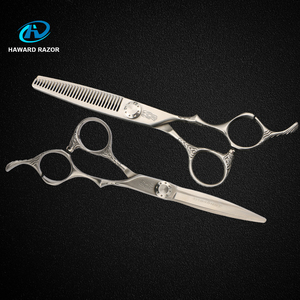 Tijeras <span class=keywords><strong>de</strong></span> <span class=keywords><strong>Corte</strong></span> <span class=keywords><strong>de</strong></span> Acero Inoxidable Japonés <span class=keywords><strong>de</strong></span> 6 Pulgadas, Forma <span class=keywords><strong>de</strong></span> <span class=keywords><strong>V</strong></span> Regular, 30 Dientes, Tijeras para Cortar y Entresacar - Product Image 4