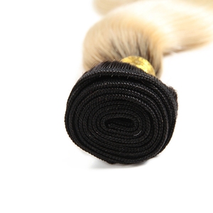 Top Vente <span class=keywords><strong>Ombre</strong></span> 1B 613 blonde faisceaux De cheveux Humains En Gros Non Transformés Cuticule Alignés Vierge - Product Image 4