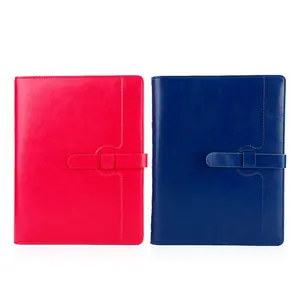 A5 organizer book 6 holes ring binder accounting notebook with pen loop