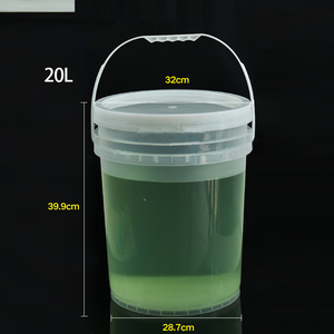 <span class=keywords><strong>20</strong></span> <span class=keywords><strong>litros</strong></span> azul de 5 galones química <span class=keywords><strong>Cubo</strong></span> de comida de plástico de grado <span class=keywords><strong>cubo</strong></span> para pintura - Product Image 6