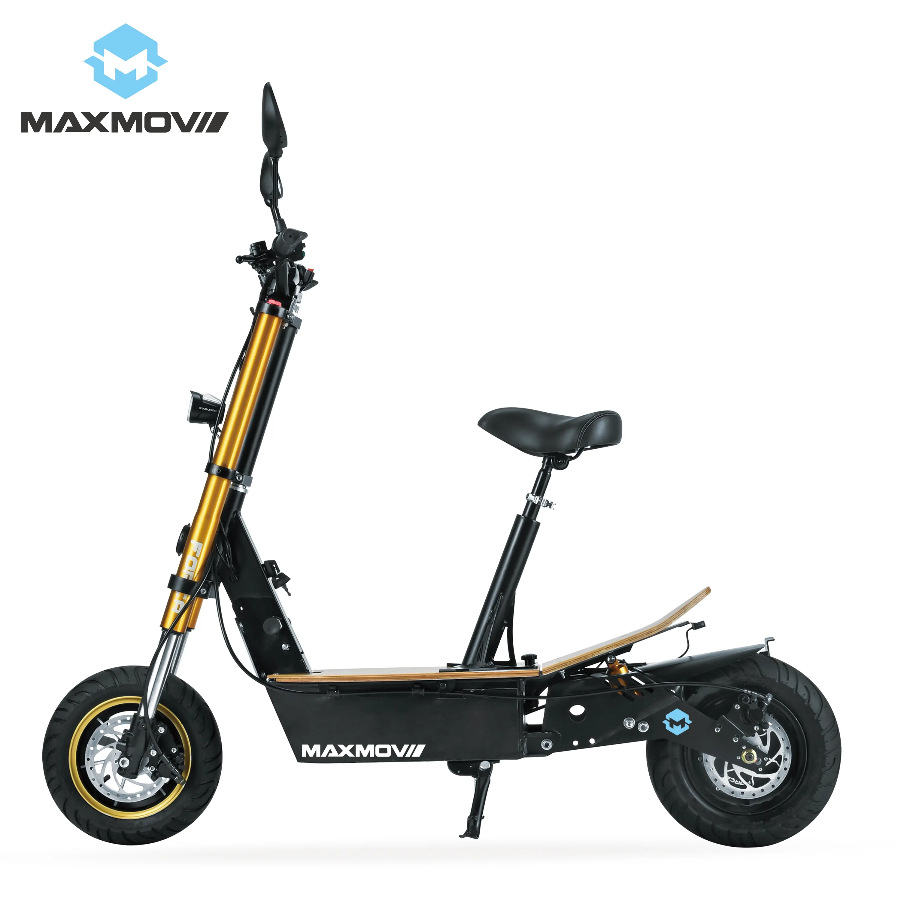 E-mark 2000w Hub Motor 48V Weped Scooter Electric with Removeable Seat for Big Man