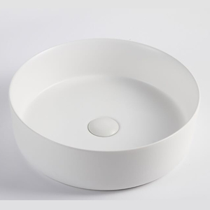 2019 New Design Sanitary Ware Ceramic Bathroom Concrete Vessel Sink Lavato Grey <strong>Round</strong> <strong>Basin</strong> Color Matt Black Small Size <strong>Basin</strong> - Product Image 4