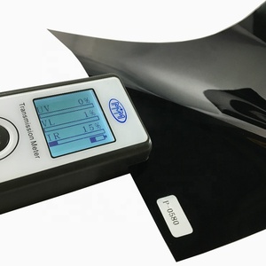 Película de tinte de ventana autoadhesiva estable Super Black Color 1% VLT para ventana de coche - Product Image 1