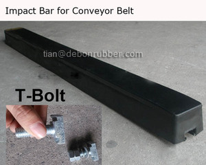 Düşük sürtünme katsayısı kauçuk darbe çubukları bant konveyör darbe yatak üreticisi - Product Image 3