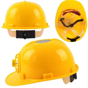 Safe Solar Fan Helmet with Different Designs 