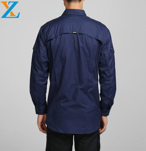 Camicie Formali da Uomo a Maniche Lunghe con Bottoni Coperti, Colletto Rovesciato, Logo Personalizzato, Camicie con Motivo a Pesce - Product Image 4