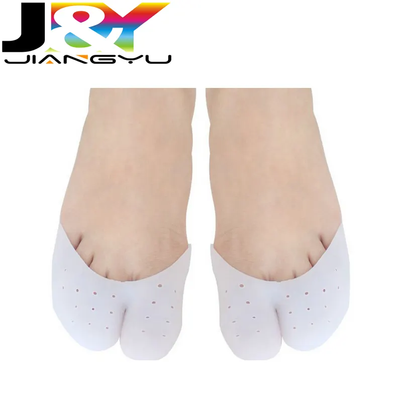 Silicone Ballet Pointe Shoes Toes Sleeve Gel Toe Caps untuk Menari