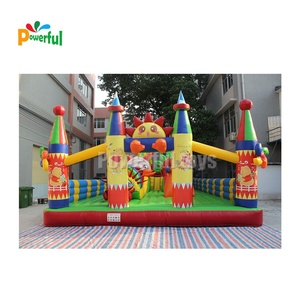 Công Viên Theo Chủ Đề Inflatable Fun City Jumping Giant Sân Chơi Trong Nhà <span class=keywords><strong>Soft</strong></span> Air Slide Combo - Product Image 2