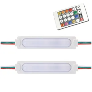 Ws2811 IC SMD5050 RGB DC12v 0.96 w IP65 מלא צבע 3 נוריות Led מודול עבור לוח מודעות קישוט