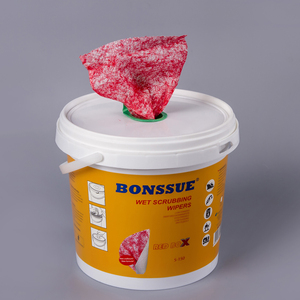 Lingettes humides industrielles Lingettes de nettoyage à l'huile Lingettes à récurer humides à la graisse - Product Image 2