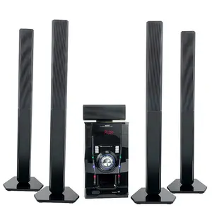 Hi-fi dvd musica subwoofer 5.1 sistema home theater con 100W