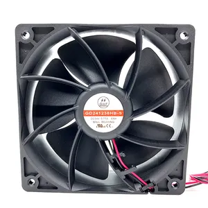 Tayvan yüksek hızlı 120mm endüstriyel 24V DC Fan