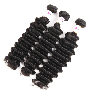 14 pouces Vague Profonde Coiffures Naturel 100 Produits Extensions de Cheveux Humains pour les Femmes Noires - Product Image 3