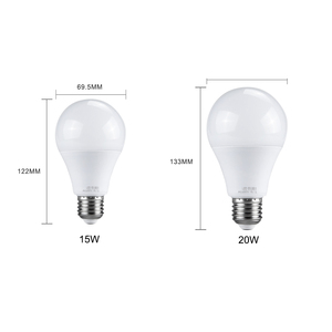 Vendita calda LED <span class=keywords><strong>27</strong></span> <span class=keywords><strong>lampadina</strong></span> con sensore di movimento PIR 10W 15W 20W 220V Smart E27 lampada Radar 6500K A65 A70 A80 - Product Image 3