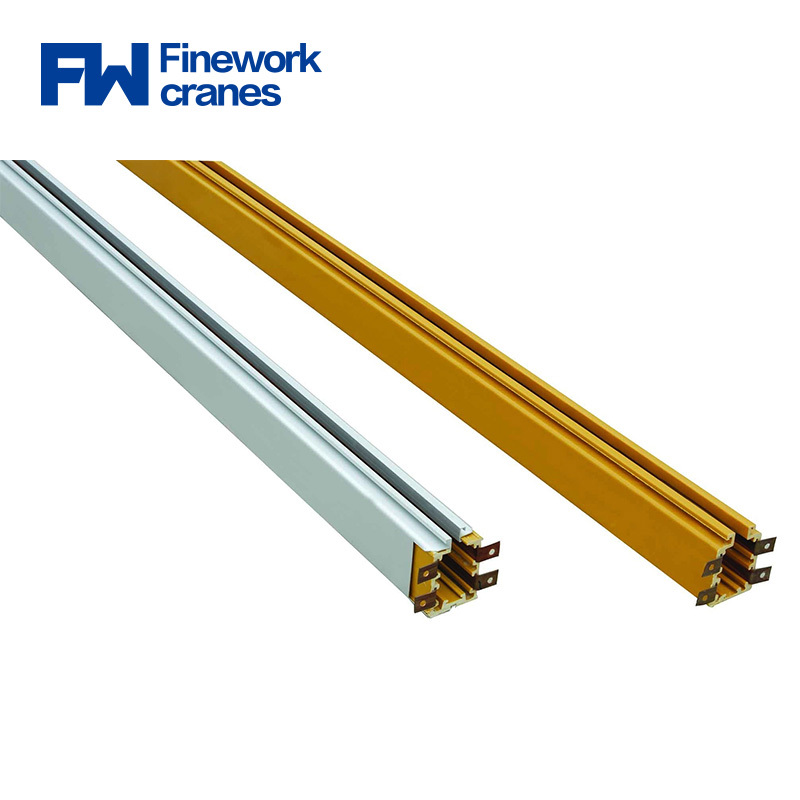 Isolé En Acier Rails Voyager Conducteur Aérien De Grue De Barres Omnibus En Cuivre