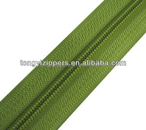 Rouleaux à glissière en nylon utilisé pour les bagages feuilles tente sac de couchage, différents types de fermeture à glissière - Product Image 1