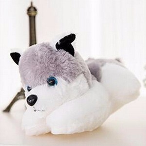 3 pulgadas mini perro de juguete de felpa suave juguete husky - Product Image 1
