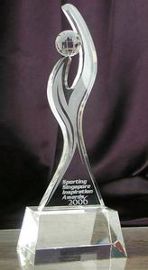 نمط جديد فاخر قاعدة كريستال شفافة شكل دائري هدية أعمال أكريليك مصنوعة من البلاستيك 23 كأس نقش - Product Image 4