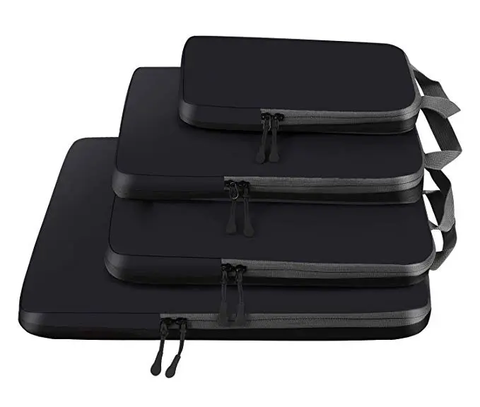 Factory Expandable Luggage Organizer OEM Premium Travel Organizer Compression Packing Cubes