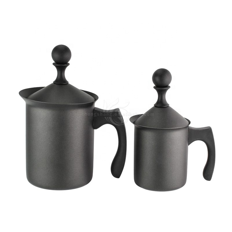 Металлическая кофейная пенка из нержавеющей стали, латте, капучино, пенообразователь, встряхиватель, молочный венчик, кувшин, большая чашка, молочная пенка