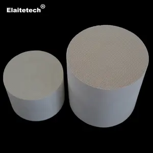 Honeycomb ceramic monolith catalyst supporter catalyst substrate manufacture in china